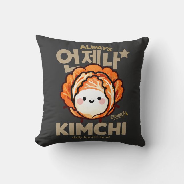 Immer Yejin Kimchi  Kissen (Vorderseite)