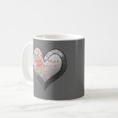 Immer Young Valentine Heart Tasse (Vorderseite Links)