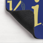 Immer Zeit, freundlich zu sein Mousepad (Ecke)