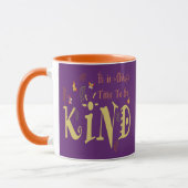 Immer Zeit, freundlich zu sein Tasse (Links)
