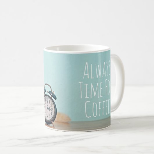 Immer Zeit für Coffee Mug - Das perfekte Geschenk Kaffeetasse (VorderseiteRechts)