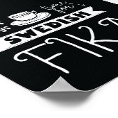 Immer Zeit für schwedisches Fika-Poster Poster (Ecke)