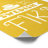 Immer Zeit für schwedisches Fika-Poster Poster (Ecke)