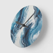 Immer zur Zeit Runde Wanduhr (Winkel)