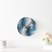 Immer zur Zeit Runde Wanduhr (Zuhause)