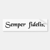 Immer zuverlässig autoaufkleber (Vorne)