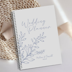 Immergrün Blumen Boho-Hochzeit Planer