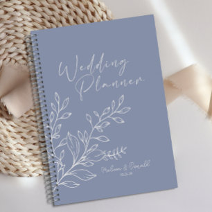 Immergrün Blumen Boho-Hochzeit Planer