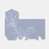 Immergrün-Blumen Geschenkbox Geschenkschachtel (Ungefaltet)