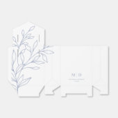 Immergrün-Blumen Geschenkbox Geschenkschachtel (Ungefaltet)