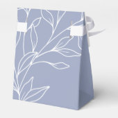 Immergrün-Blumen Geschenkbox Geschenkschachtel (Rückseite)