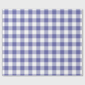 Immergrün-Büffel-Karo-Gingham-Karomuster Geschenkpapier (Flach)
