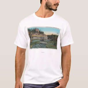 Immergrün, Co - Troutdale Hotel, Bärn-Nebenfluss T-Shirt