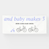 Immergrün Fahrrad Banner (Horizontal)