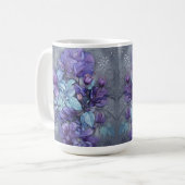 Immergrün-Garten Kaffeetasse (Vorderseite Links)