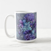 Immergrün-Garten Kaffeetasse (Links)