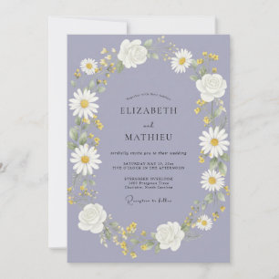 Immergrün-Gasterei-Botanische-Aquarell-Hochzeit Einladung