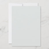 Immergrün Goldfaden Ätherisch Botanisch Einladung (Rückseite)