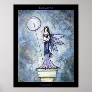Immergrün Himmelgotik Fee Poster