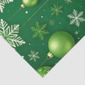 Immergrün Noel Seidenpapier (Ausschnitt)