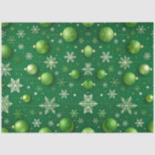 Immergrün Noel Seidenpapier (Vorderseite)