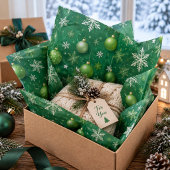 Immergrün Noel Seidenpapier
