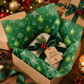 Immergrün Noel Seidenpapier