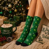 Immergrün Noel Socken