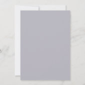 Immergrün-Schiefer-Gemalte-Hochzeit Einladung (Rückseite)