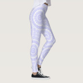 Immergrün-Traum-Mandala-Muster Leggings (Rechts)