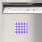 Immergrün und weiß kariert magnet (In Situ (Geschirrspüler))