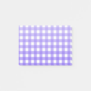 Immergrün und weiß kariert post-it klebezettel