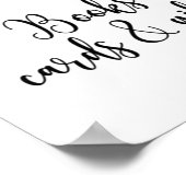 Immergrüne BÜCHER KARTEN UND GESCHENKE Poster (Ecke)