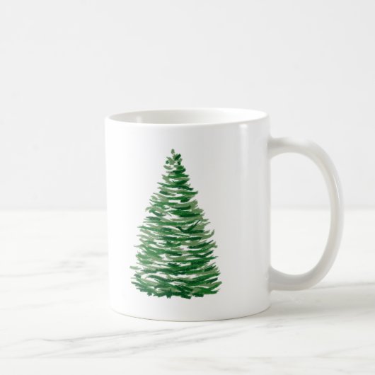 Immergrüner Baum Kaffeetasse (Rechts)