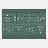 Immergrüner Rhythmus Geschenkpapier Set (Vorderseite 3)