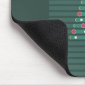 Immergrüner Rhythmus Mousepad (Ecke)