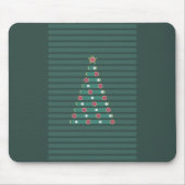 Immergrüner Rhythmus Mousepad (Vorne)