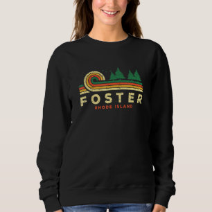Immergrüner Sonnenuntergang Foster Forest Rhode Is Sweatshirt