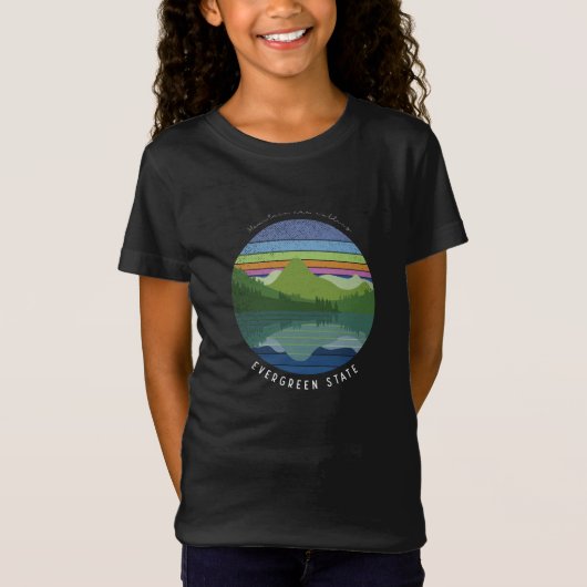 Immergrüner Staat T-Shirt (Vorderseite)