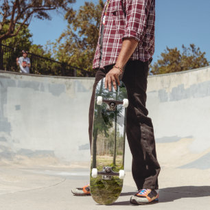 Immergrüner Wald Glückseligkeit 2 Skateboard