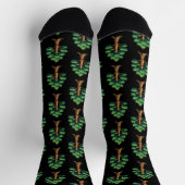 Immergrüner Wald Socken (Oben)