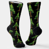 Immergrüner Wald Socken (Gewinkelt)