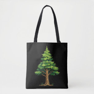 Immergrüner Wald Tasche