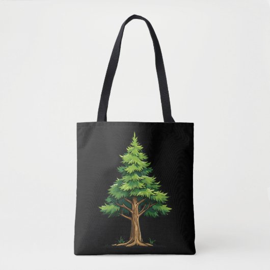 Immergrüner Wald Tasche (Vorderseite)