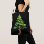 Immergrüner Wald Tasche (Von Nahem)