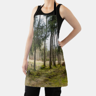 Immergrüner Waldglück 2 Schürze