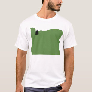 Immergrünes Liebe-T-Shirt Portlands, Oregon T-Shirt