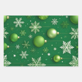 Immergrünes Noel Geschenkpapier Set (Vorderseite 2)