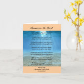 Immerse Me Lord Grußkarte Karte (Gelbe Blume)