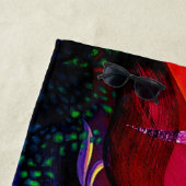 IMMERSION von Christèle Chabrette Strandtuch (Beispiel)